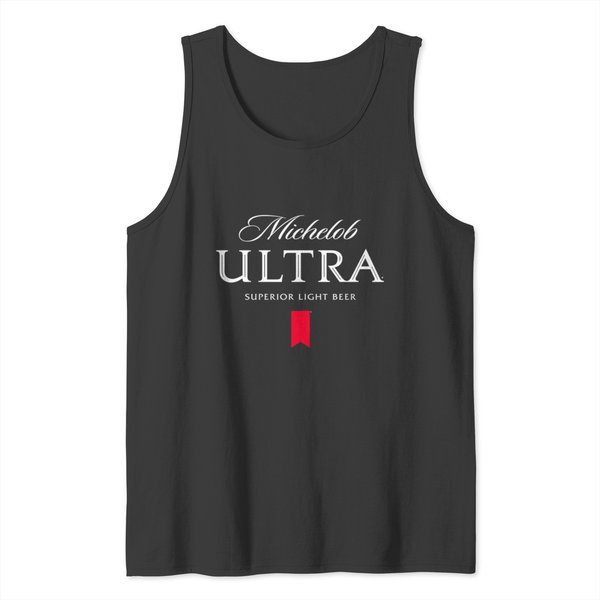 Michelob Ultra White Tank Tops-image