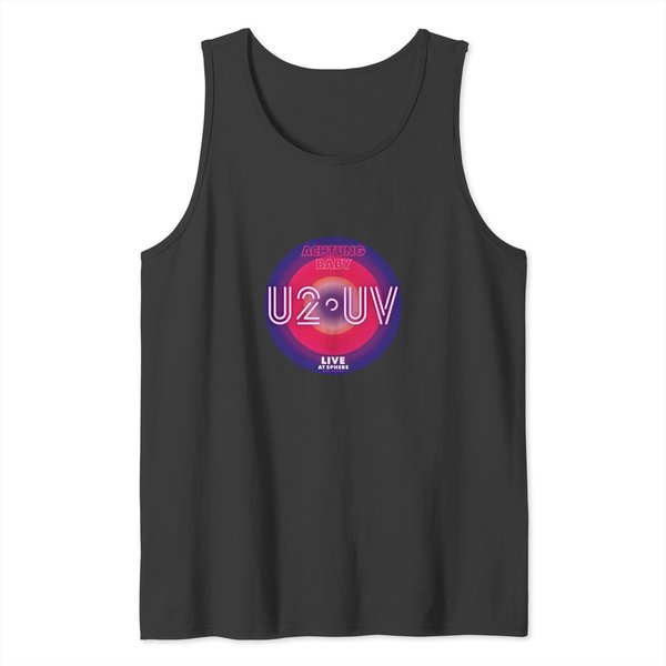 U2 Las Vegas Tank Tops, U2 Ultraviolet Sphere 2023 Tank Tops-image