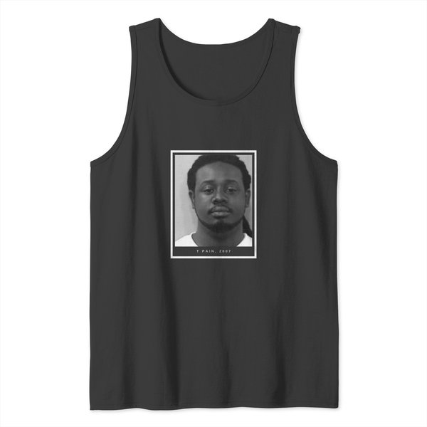 T Pain Mugshot Tank Tops-image
