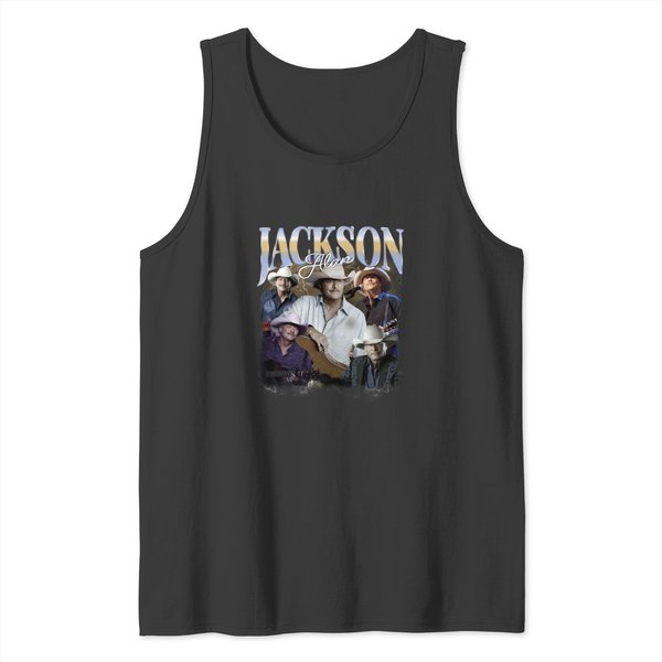 Alan Jackson Vintage Tank Tops-image