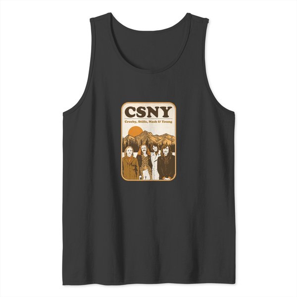 The Merch Of Csny Tank Tops-image