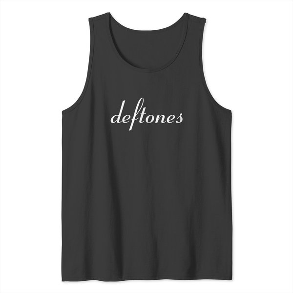 Deftone White Logo Shirts Tank Tops-image