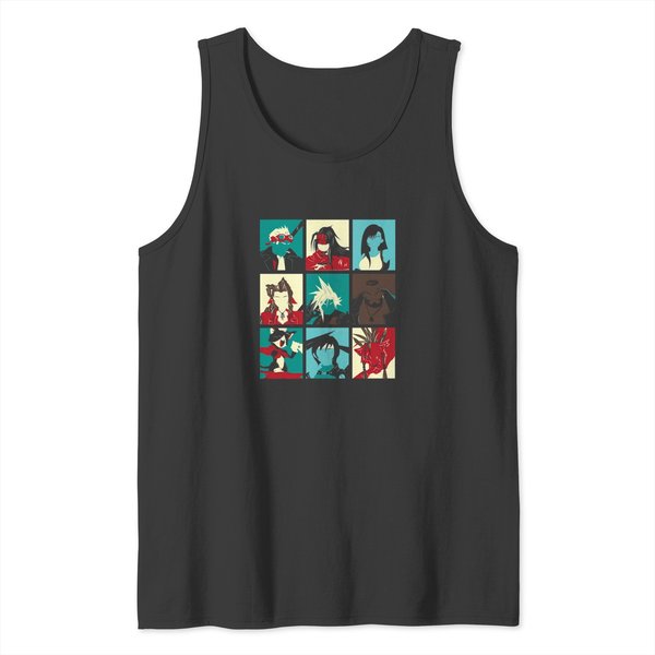 Final Pop Final Fantasy 7 Tank Tops-image