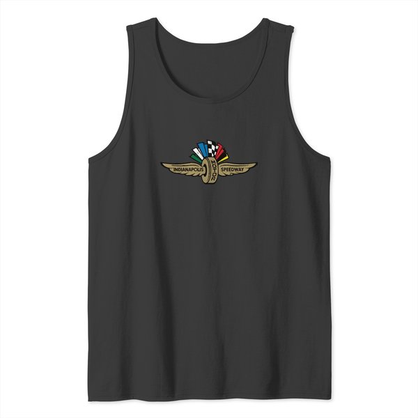 Indianapolis Motor Speedway Distressed Logo T-Sh Tank Tops-image