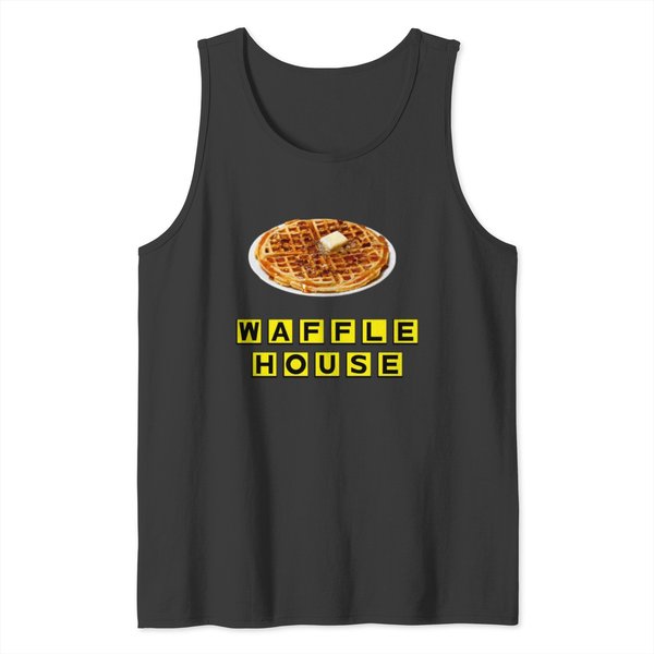 Waffle House Art Tshirt Tank Tops-image