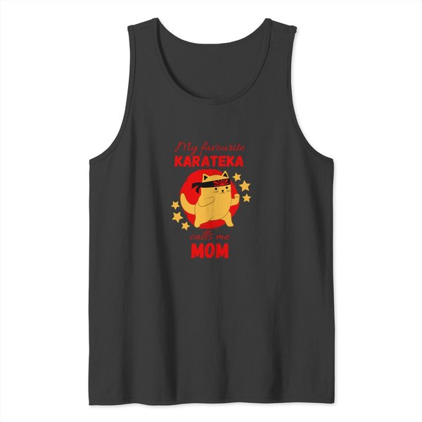 Karate Mom T-Shirt Tank Tops-image