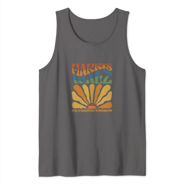 Harris Walz Tank Tops, Kamala Harris Tim Walz Tank Tops, Madam President-image