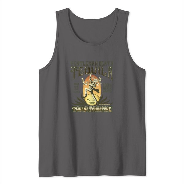 Gentleman Death Tequila Tank Tops-image