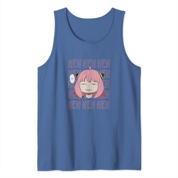 Unisex, Xfamily Heh Tank Tops, Anya Heh, Cute Anya Forger, Loid Forger-image