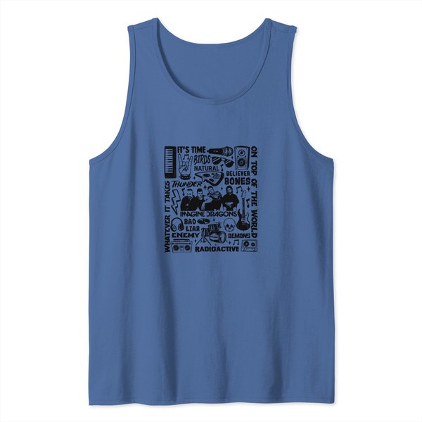 Imagine Dragons Tank Tops - Imagine Dragons Concert Tank Tops-image