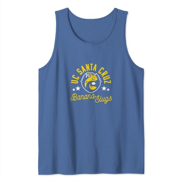 Uc Cruz Ucsc Banana Slugs Logo Tank Tops-image