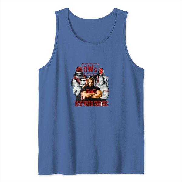 N.W.O Wolfpac Vintage 1998 Pro Wrestling Tank Tops-image