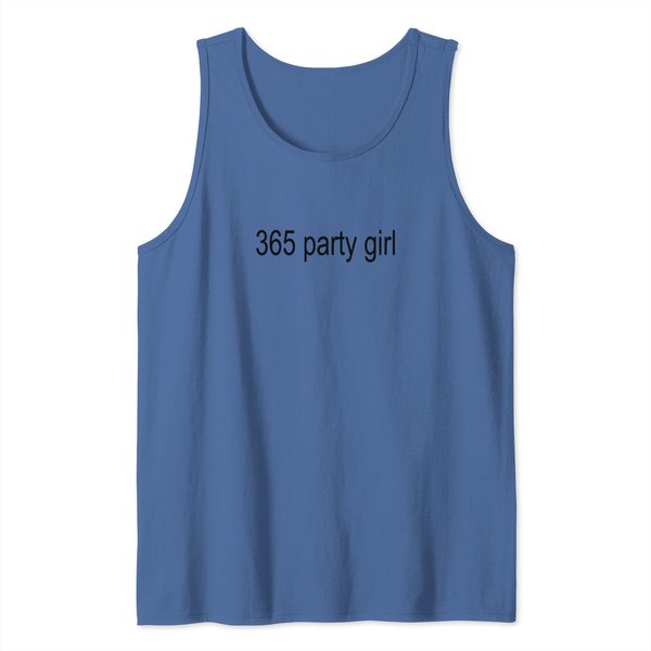 365 Party Girl Charli Xcx Logo Vintage Tank Tops Tank Tops Cult Classic Brat 360 Rave Party Girl-image
