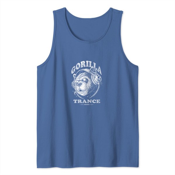 Gorilla Trance Music T-Shirt Tank Tops-image