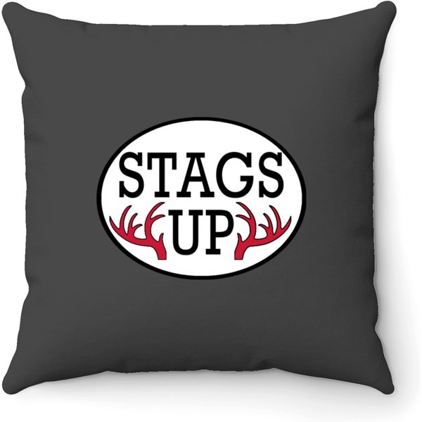 Fairfield University Stags Up (1) Throw Pillows