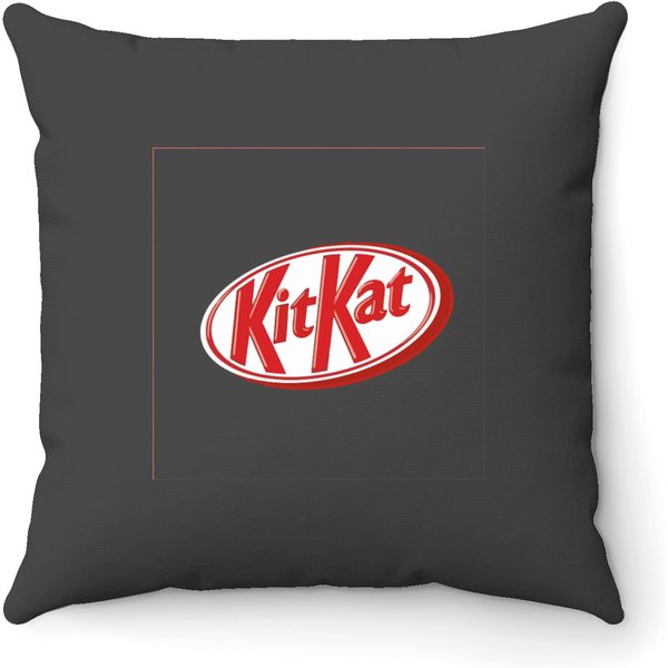 Kitkat Chocolate Throw Pillows-image