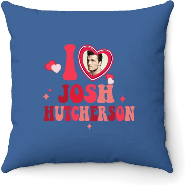 Josh Hutcherson Throw Pillows, I Love My Boyfriend Josh Hutcherson-image