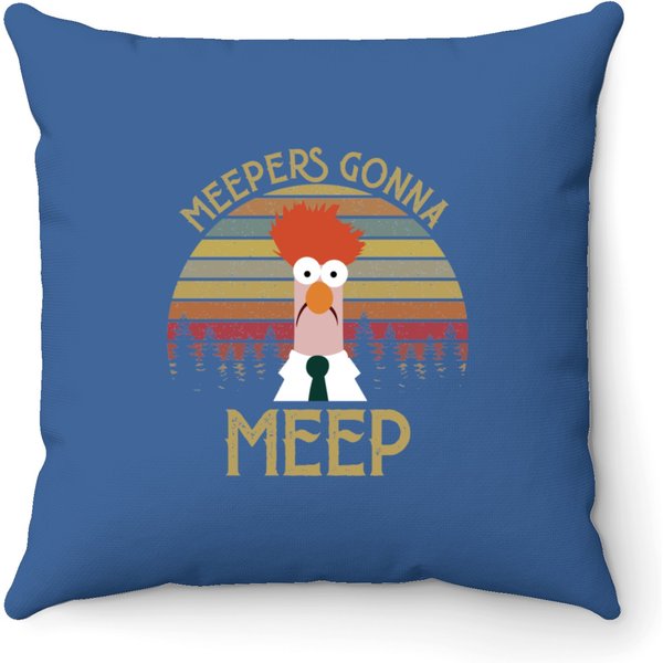 The Muppet Show Beaker Meepers Gonna Meep | Essential Throw Pillows-image