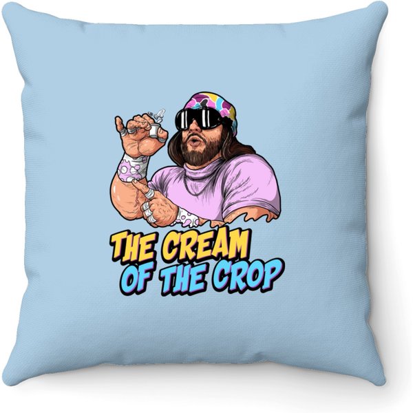 The Cream Of The Crop Savage Unisex Heavy Cotton Throw Pillows-image