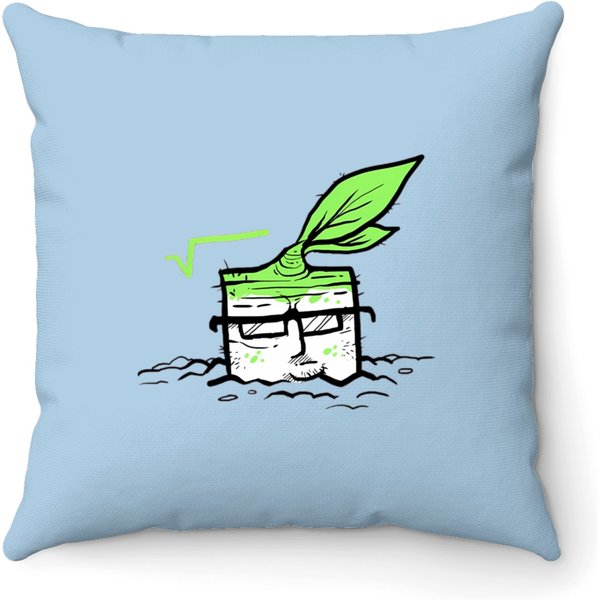 Square Root Math Throw Pillows-image