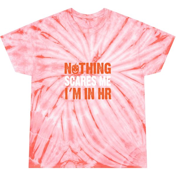 Human Resources Halloween Hr Funny Costume Tie Dye T-Shirts-image