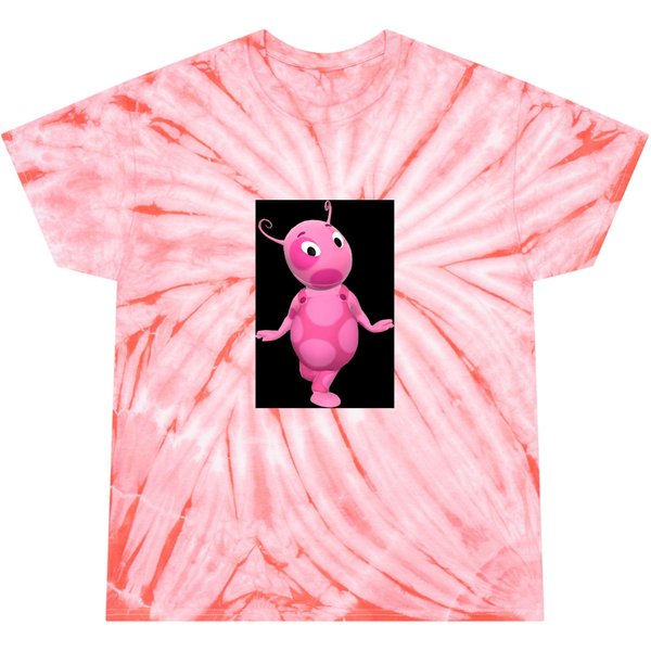 Uniqua Backyardigans Pink Tie Dye T-Shirts-image