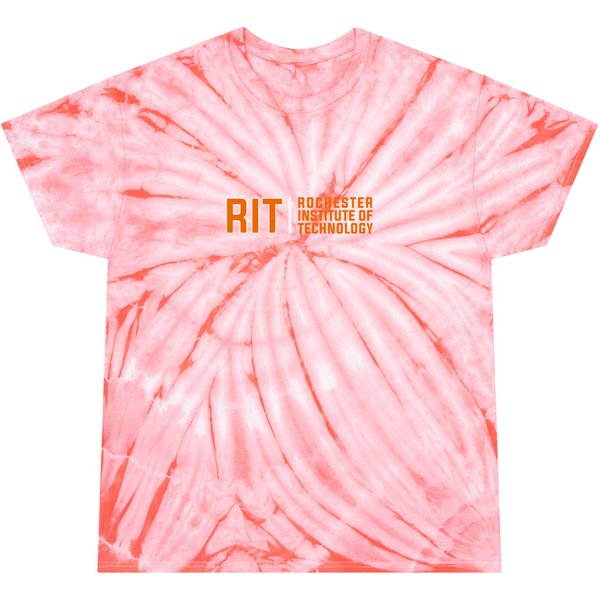 Rit | Rochester Institute Of Technology (Orange, White) - Rit - Tie Dye T Shirts-image