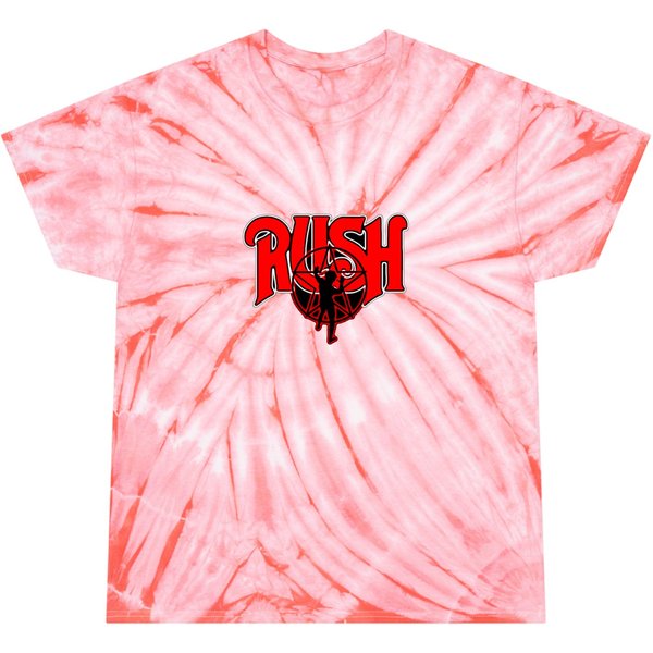 Rush Band Rock Logo Zip Tie Dye T Shirts-image