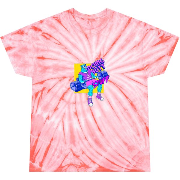 Funny Doing Stuff Workout Bodybuilding Fitness Gym Muscle Tie Dye T Shirts-image
