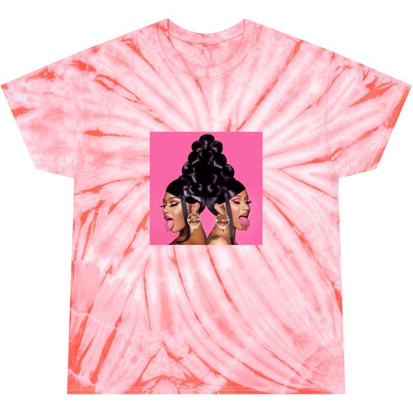 Wap Cover- Cardi B Ft Megan Thee Stallion Classic Tie Dye T Shirts-image