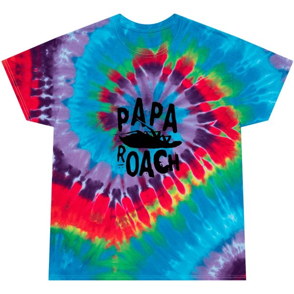 Papa Roach Band Papa Roach Logo Tie Dye T Shirts-image