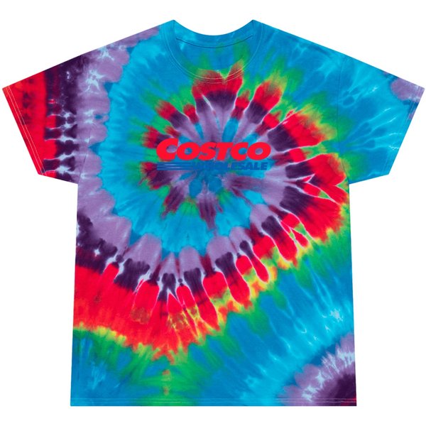 Costco Wholesale-Logo Tie Dye T Shirts-image