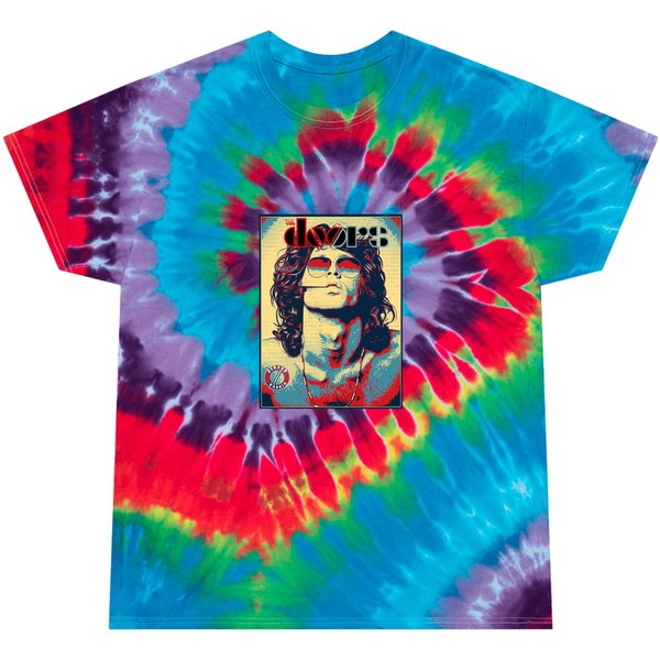 The Doors Jim Morrison American Poet Rock Music Tie Dye T Shirts-image