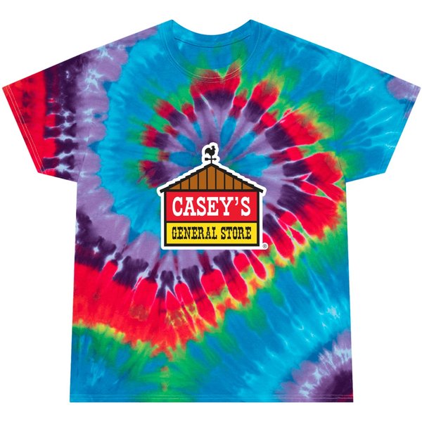 Casey's General Store Restaurant Logo Tie Dye T Shirts-image