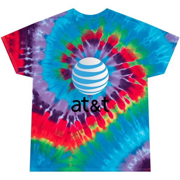 At T, At T Logo, At T Merch, At T , At T Brand Tie Dye T Shirts-image