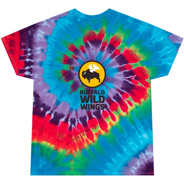 Buffalo Wild Wings Food Logo Restaurant Tie Dye T Shirts-image