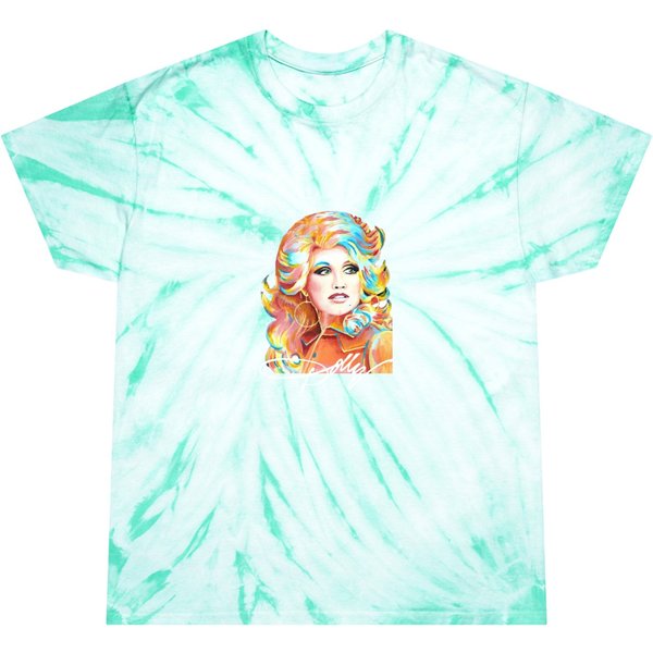 Dolly Parton Tie Dye T-Shirt - I Beg Your Parton Collection-image