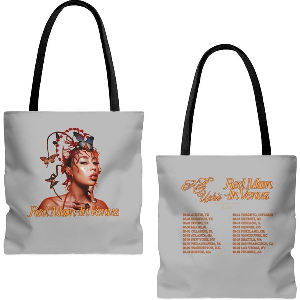 Reggaeton Kali Uchis Tote Bags (Aop), Red Moon In Venus Tour Kali Unchis-image