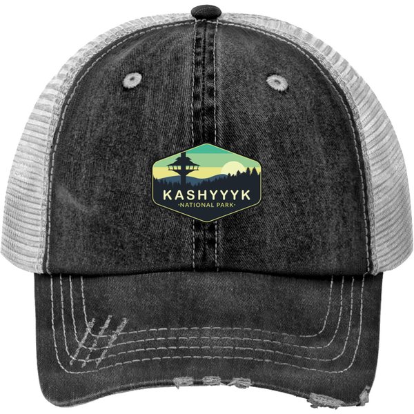 Kashyyyk National Park Print Trucker Hats-image