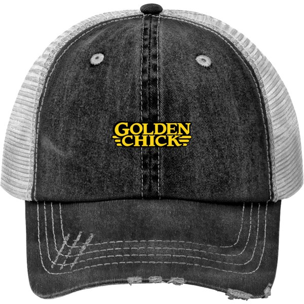 Golden Chick Restaurant Logo Trucker Hats-image