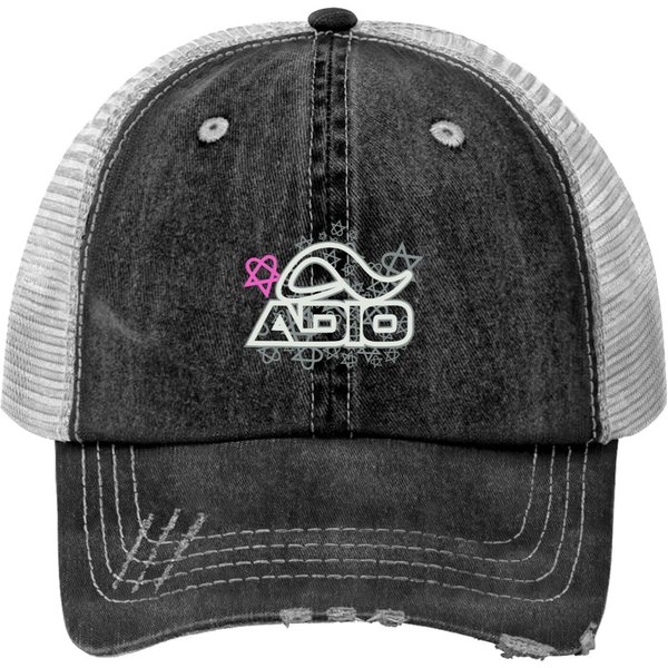 Vintage Adio Bam Margera Skateboard Print Trucker Hats-image