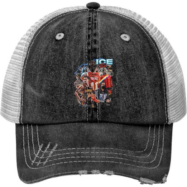 Ice Trae Young Print Trucker Hat-image