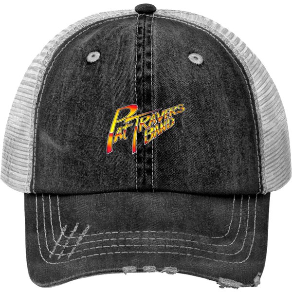 Pat Travers Band Logo Band Trucker Hats-image