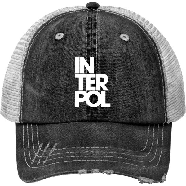 Interpol Band Logo Trucker Hats-image