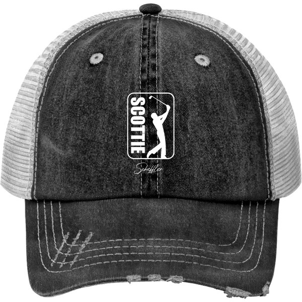 Masters Golf - Scottie Scheffler Print Trucker Hats-image