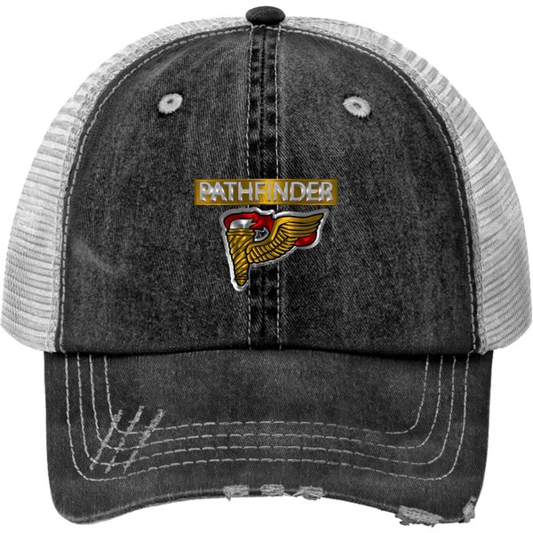Pathfinder Badge-“Pathfinder” Design Print Trucker Hats-image