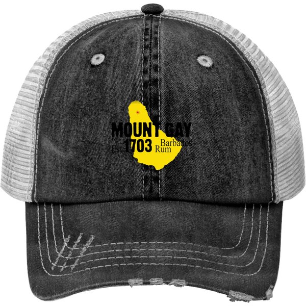 Mount Gay Barbados Rum Print Trucker Hats-image