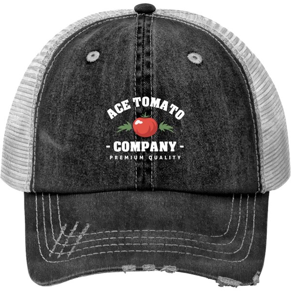 Ace Tomato Company Print Trucker Hat-image