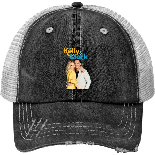 Live Kelly And Mark Print Trucker Hat-image