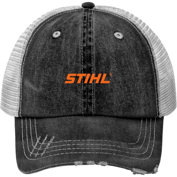 New Stihl Chainsaw Mens Black S-5xl Trucker Hats
